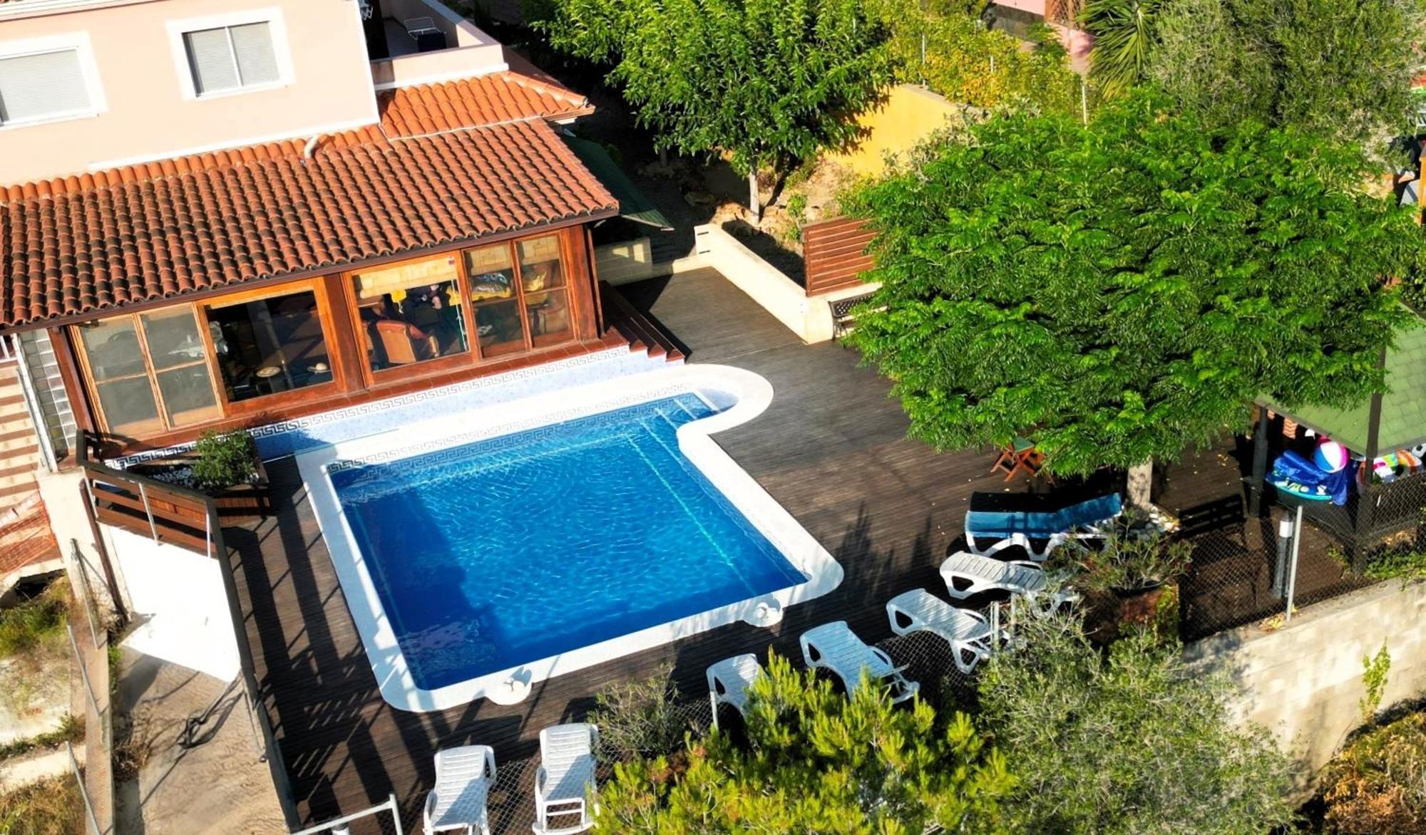 Villa Du Lac Speciale Pour Famille Avec Enfant Riudecanyes Exterior foto